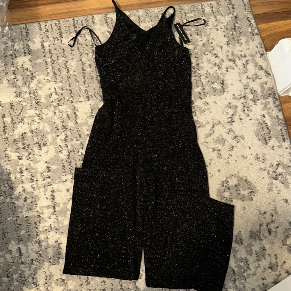 NWT Metallic Jumpsuit